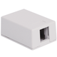 Surface Mount Box with 1 Port - White, Single - IC107SB1WH Surface Mount Box with 1 Port - White, Single - IC107SB1WH